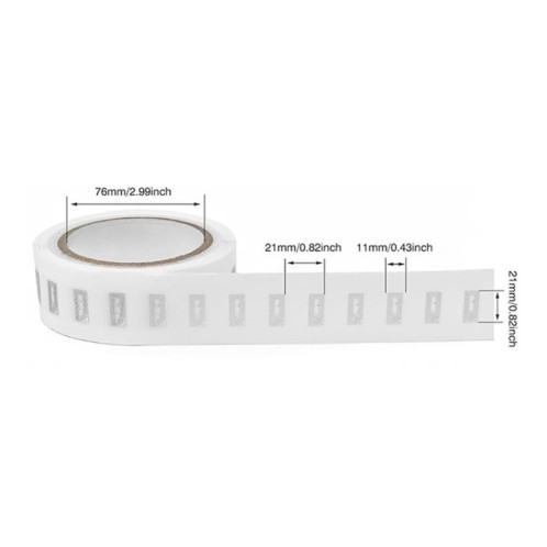 Étiquette électronique RFID compatible avec téléphone portable NPC, modèle : HF, incrustation humide 11 x 21 mm, 100 pièces SR0203445-07